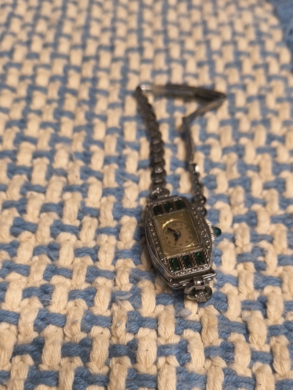 Antique Vintage Gold Women's Watches Bulova And Waltham Not Working Good Cond - Picture 7 of 7